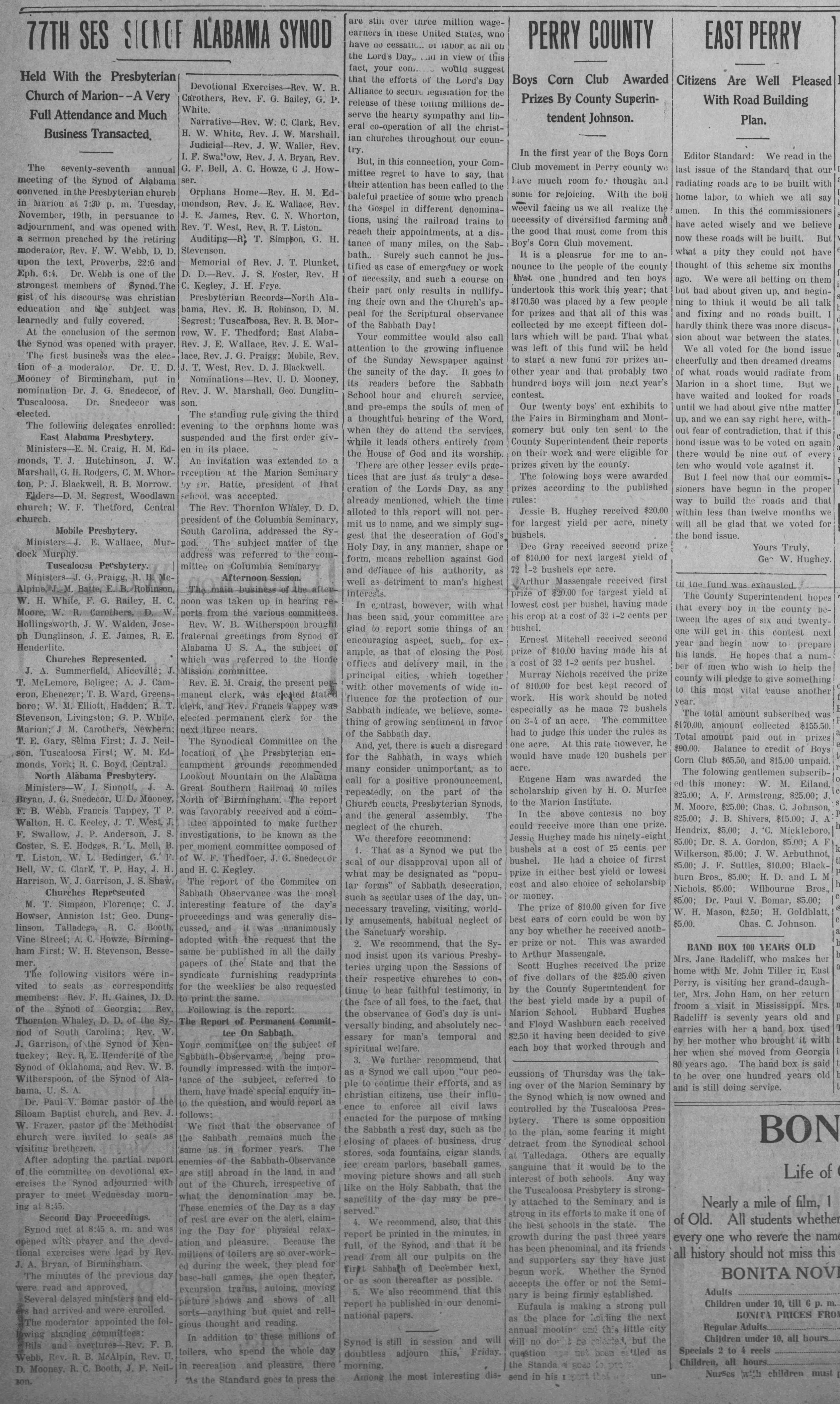 77th Session of Alabama Synod